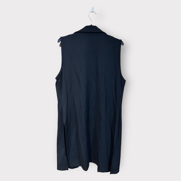 - Black ladies waist coat blazer peacocks used size 12 - Picture 2 of 7